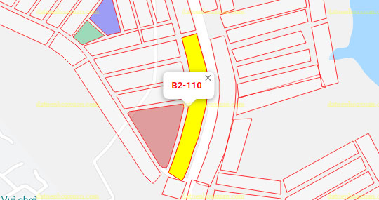 B2.110, Lô 66 - Khu đô thị Nam Hòa Xuân |Sàn Đất Nền Hòa Xuân