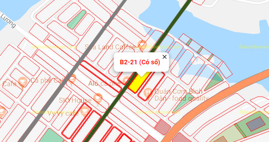 B2.21, Lô 60 - Khu đô thị Nam Hòa Xuân |Sàn Đất Nền Hòa Xuân