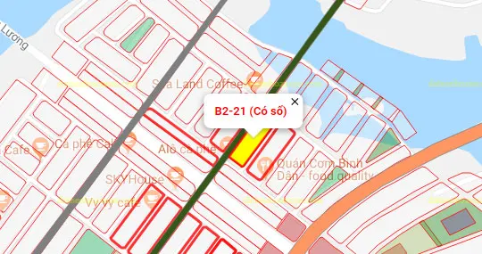 B2.21, Lô 60 - Khu đô thị Nam Hòa Xuân |Sàn Đất Nền Hòa Xuân