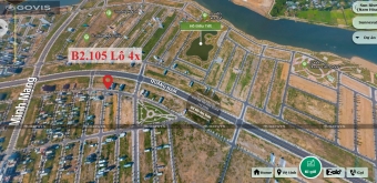 B2.105, Lô 4X - Khu đô thị Nam Hòa Xuân |Sàn Đất Nền Hòa Xuân