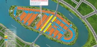 TownHouse, AD1, Lô 7 - Sunneva Island |Sàn Đất Nền Hòa Xuân