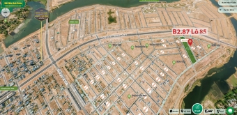 B2.87 Nam Hòa Xuân: Lô đất 105m2 hướng hoa hậu tại Đà Nẵng: cơ hội hưởng sái hạ tầng cao cấp với giá 5.4 tỷ