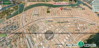 Lô góc, B2.155, Lô XY - Khu đô thị Nam Hòa Xuân |Sàn Đất Nền Hòa Xuân